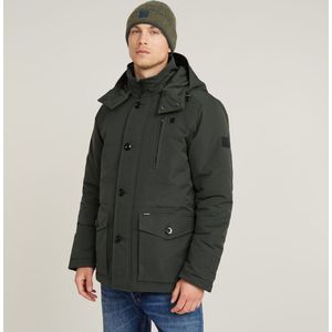 G-star Vodan - Jas - Zwart - Gewatteerd - Met Capuchon