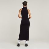 G-Star - RAW - Maxi-Jurk - Zwart - Biologisch Katoen - Mouwloos
