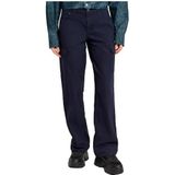 Judee Cargo Broek - Donkerblauw - Dames