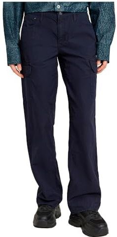 Judee Cargo Broek - Donkerblauw - Dames
