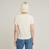 G-star - Center Logo - T-shirt - Zwart - 100% Katoen