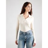 Poloshirt - Effen - Jersey - Lange Mouw - Slanke Pasvorm