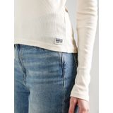 Poloshirt - Effen - Jersey - Lange Mouw - Slanke Pasvorm