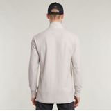 G-Star RAW - Tweeter Half Zip - T-shirt - Zwart - 100% Biologisch Katoen