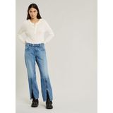 Judee Biker Low Waist Loose Jeans - Lichtblauw - Dames