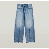 Judee Biker Low Waist Loose Jeans - Lichtblauw - Dames