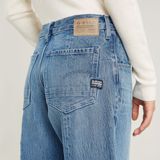 Judee Biker Low Waist Loose Jeans - Lichtblauw - Dames