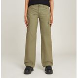 Judee - Cargo Broek - Groen - 70% Katoen, 30% Katoen (Recycled)