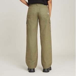 Judee - Cargo Broek - Groen - 70% Katoen, 30% Katoen (Recycled)