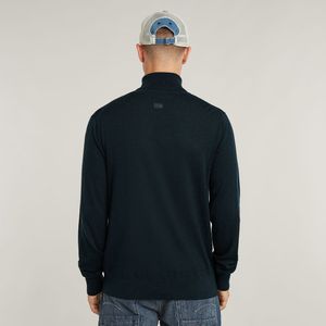 G-Star RAW Premium core Turtle Knit, blauw (Salute D25177-d847-c742), M