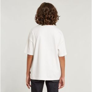 G-Star RAW - Boxy - T-shirt - Wit - Biologisch Katoen