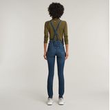 Tuinbroek - Blauw - Katoen - Super Stretch Denim