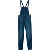 Tuinbroek - Blauw - Katoen - Super Stretch Denim