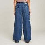 Mega Cargo Broek Denim - Donkerblauw - Dames