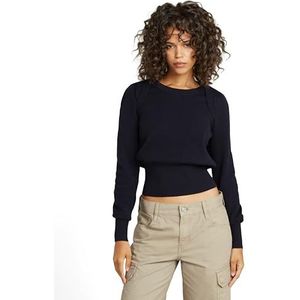 G-Star RAW Moto Slim Knitted Sweatshirt, blauw (Osaka Blue D23815-b146-3873), L