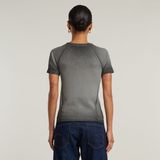 G-Star - D24506-C773-H193 - T-shirt - Blauw - Army Ringer - Korte Mouwen - Biologisch Katoen