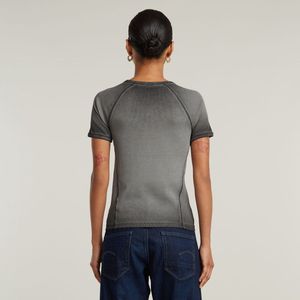 G-Star - D24506-C773-H193 - T-shirt - Blauw - Army Ringer - Korte Mouwen - Biologisch Katoen