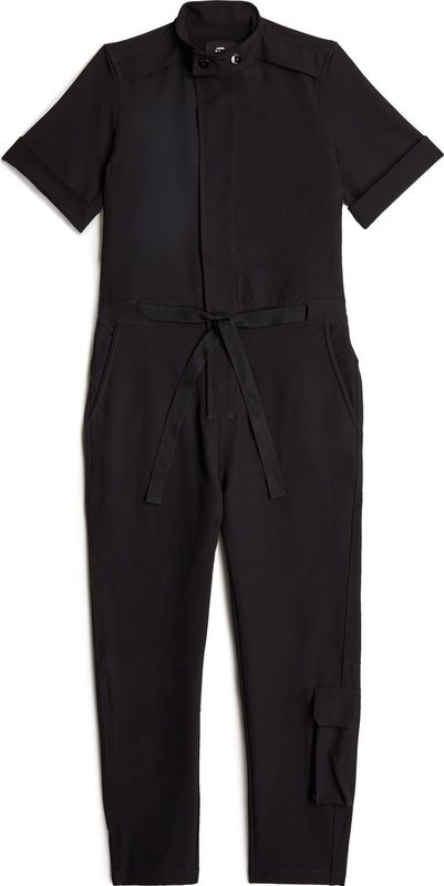 G-Star - D19661-9285-6484 - Workwear Jumpsuit - Zwart - Korte Mouwen - Casual