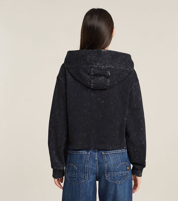 G-Star - D24402-D249-B564 Sweatshirt - Zwart - Biologisch Katoen - Losse Pasvorm