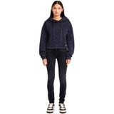 G-Star - Overdyed Loose Hoodie - Marineblauw - Biologisch Katoen