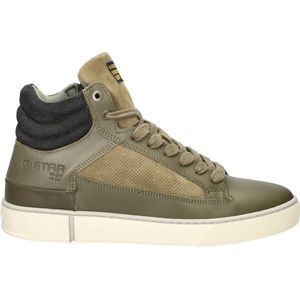 G-Star - Ravond - Sneaker - Donkergroen - Leer, Suède, Denim