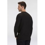 Longsleeve mit Label-Detail Modell 'Jirgi'