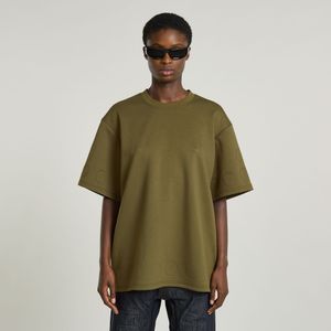 WVB - Boxy T-Shirt - Groen - Unisex