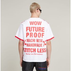 WVB - Boxy Tee - T-shirt - Wit - Unisex