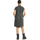 Jurk - Polokraag - Effen - Katoen - Knielengte - Normale Pasvorm