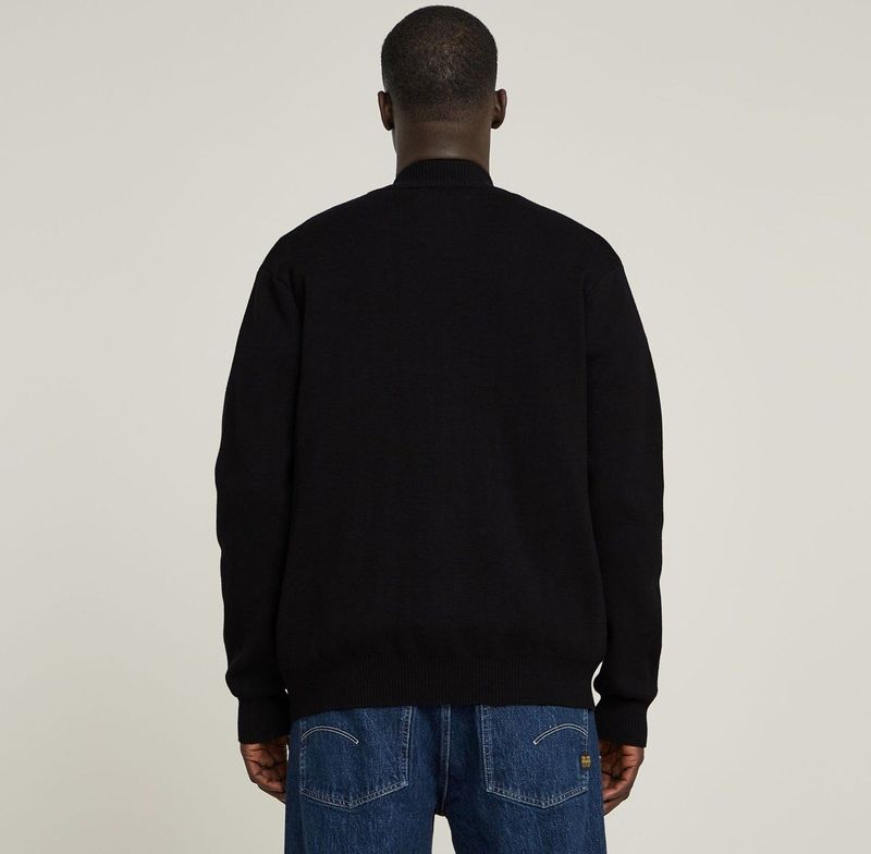 G-STAR RAW - Alfresco Knit - Sweatshirt - Zwart