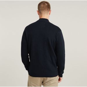 G-star - Alfresco - Gebreide Trui - Groen - 100% Biologisch Katoen