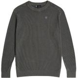 G-Star RAW - Tricot serré - Grijs - XXL