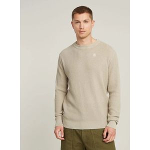 G-Star RAW - Gebreide Pullover - Katoen - Ronde Hals - Recht Model