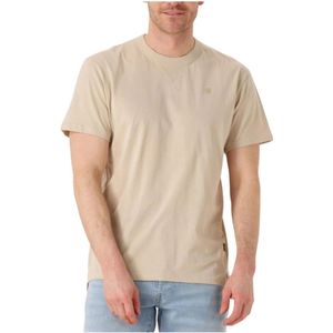 G-star - Nifous R - T-shirt - Beige - Biologisch Katoen