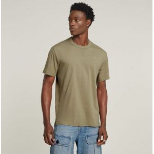G-Star Raw Nifous R T Polo's & T-shirts Heren - Polo shirt - Groen - Maat M