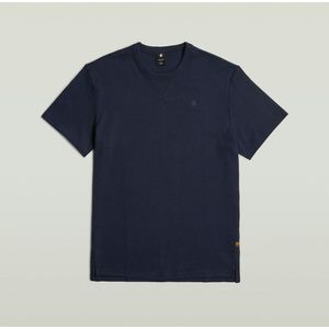 G-Star RAW - T-shirt - Zwart - Katoen - Print op de borst