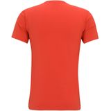 G-Star RAW - Slim Base T-shirt - Rood - Katoen - Geribbelde Hals