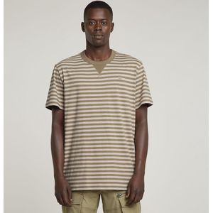 G-star - Nifous Stripe - T-shirt - Zwart - 100% Biologisch Katoen