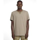 G-star - Nifous Stripe - T-shirt - Zwart - 100% Biologisch Katoen