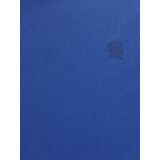 G-Star RAW - T-Shirt - Geribbelde Hals - Borduurwerk - Zwart - Katoen