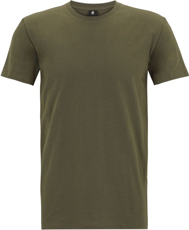 G-STAR - Base-S T-Shirt - Groen - 100% Biologisch Katoen