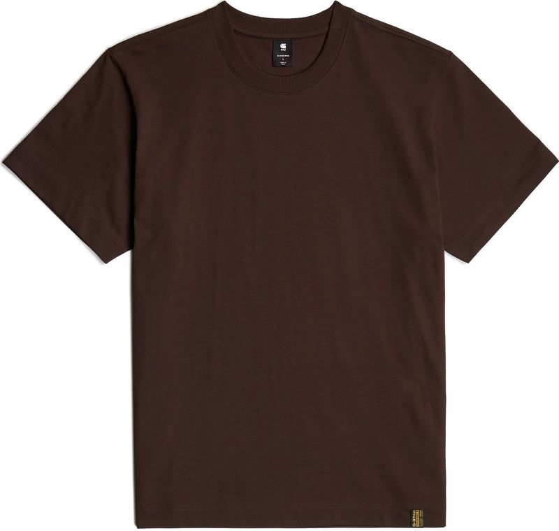 G-STAR - Heavy Weight Essential Loose T-shirt - Bruin - Heren