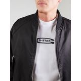 G-STAR - Old Skool Logo T-Shirt - Wit - Biologisch Katoen