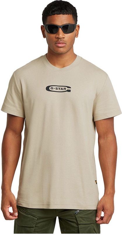 G-star - Old Skool Logo - T-shirt - Biologisch Katoen - Korte Mouwen