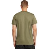 G-star - Text Chest - T-shirt - Zwart - 100% Biologisch Katoen