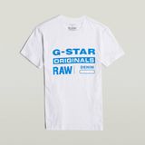 G-star - Originals - T-shirt - Zwart - Biologisch Katoen