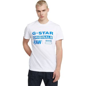 G-star - Originals - T-shirt - Zwart - Biologisch Katoen
