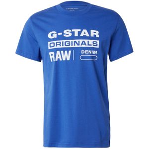 G-Star - T-shirt - Zwart - Biologisch Katoen - Regular Fit