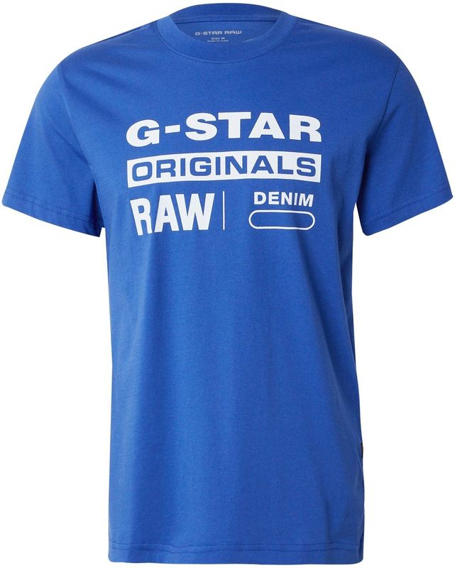 G-Star - T-shirt - Zwart - Biologisch Katoen - Regular Fit