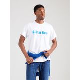 G-STAR - Symbols T-shirt - Wit - 100% Biologisch Katoen